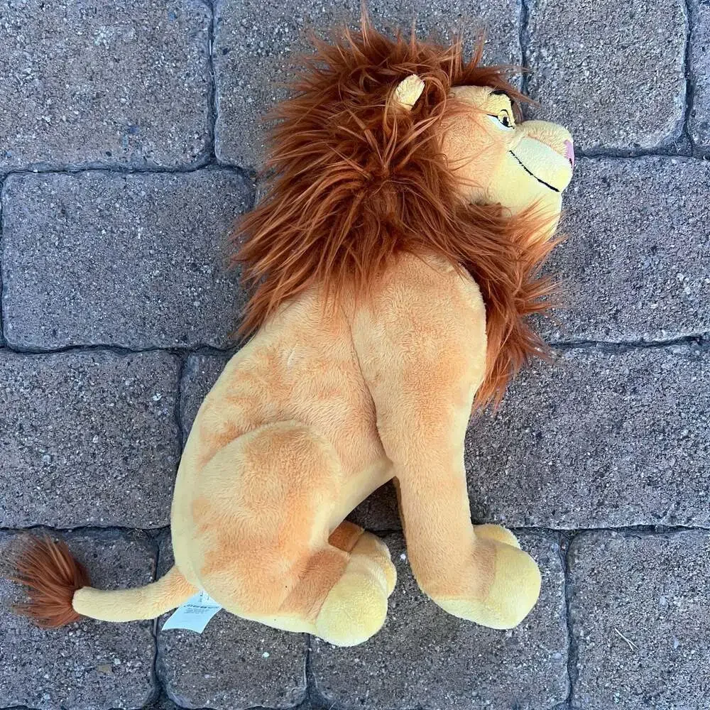 Disney Store Mufasa 14” Plush Toy Stuffed Animal Lion King